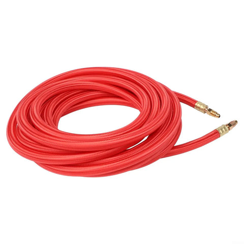 25 Foot SuperFlex TIG Torch Power Cable for CK9 CK17 Series Welders, Compatible with CK57Y03RSF Models, coiled red cord