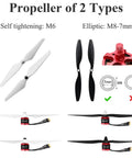 Buttery Smooth A2212 Brushless Motor Set 920KV with M6 and M8 propellers for drone craft compatibility and performance.