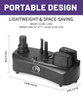 Air Cushion Machine And Air Pillow Maker With 300 Meter Film No Cap Cushioning Straight Fire, lightweight 4.2 lbs design.