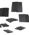 Super Durable Heat Shrink Butt Crimp Terminals 50 To 1200 Pack Waterproof Seal For AWG18 Wire Splice Kit, black heat shrink tubes