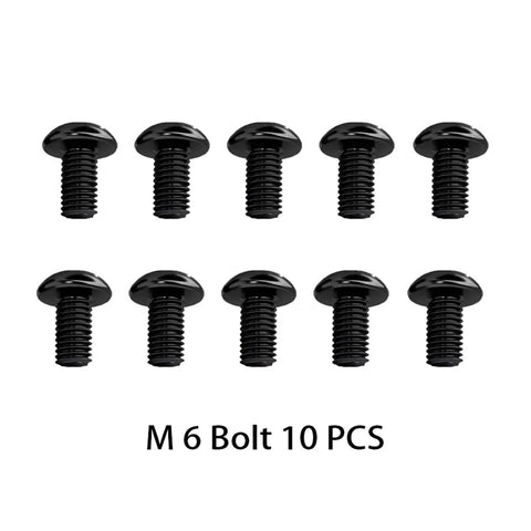 Hexagonal Eccentric Clamps Set For CNC Workholding Beefy Stainless Steel Fixture Clamps With Nuts Thread Sizes M4 To M16 Quick Lock Anchor Clamps 6 Piece Clamp Kit For Pro Machining And Boss Level Production, M6 bolts 10 pcs