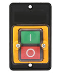 Heavy Duty Push Button Switch 120V 220V 380V 10A On Off Self Locking Button Auto Reset Off with screw terminals