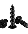 Hella Sturdy Number Twelve Flat Head Self Tapping Wood Drywall Screws Measuring Point Two Five Inches Long crafted from 304 stainless steel.
