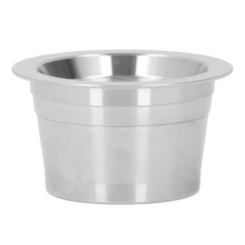 Premium Reusable Stainless Steel Coffee Filter Pods For Drip Machines, single unit with double mesh screen.