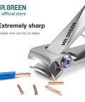 Wide Jaw Nail Clippers For Thick Nails Heavy Duty Stainless Steel With 11mm Opening Durable Sharp Edge For Thick Hard Nails Manicure Tool Built For Home Use Or Professional Salon Quality Results, cutting copper wire