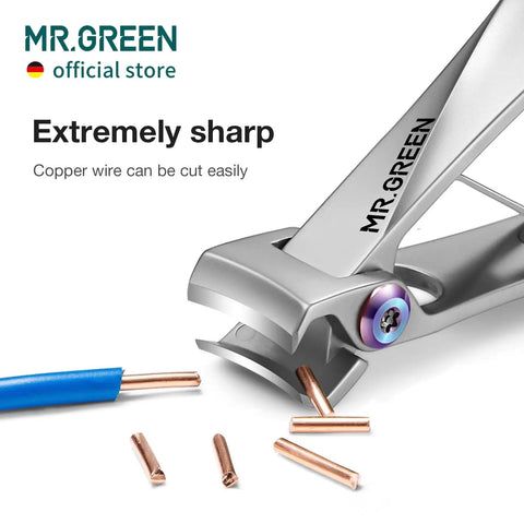 Wide Jaw Nail Clippers For Thick Nails Heavy Duty Stainless Steel With 11mm Opening Durable Sharp Edge For Thick Hard Nails Manicure Tool Built For Home Use Or Professional Salon Quality Results, cutting copper wire