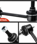 Detail view of Set Of Four Front And Rear Sway Bar Links Kit Stabilizer Bar Links For Chevy Trailblazer SSR GMC Envoy Buick Rainier