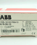 Single AC contactor A16-30-10-84 box, labeled 110-120 V AC coil, suitable for HVAC and switchgear applications