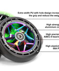 Pro Scooter Replacement Wheels 115x26mm Extra Wide With Hole Design PU 2 Pcs For Stunt Tricks Smooth Ride