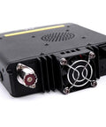 Rear view of Quad Band 50W Cross Band Car Ham Radio With Alphanumeric Display CTCSS DCS DTMF 2 Tone 5 Tone FM Transceiver