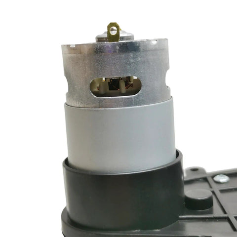 24V 555 12000RPM Electric Motor High Speed DC Drive Engine Upgrade For Ride On Car Replacement Parts SUV Truck Gearbox Motor And Connect Accessories Cables Included