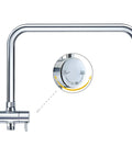 All Solid Metal Built To Last 3 Way Shower Arm Diverter Valve With 16 Inch Shower Head Extension Arm And High Rise Extender