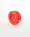 Precision CNC Milling Vice Featuring Visual Torque Handle, red adapter for precise setup and clamping in machine tools.