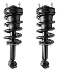 12Pc Front End Suspension Kit For 07 13 Chevy Silverado 1500 Includes Ball Joints Steel Lower Control Arms And Beefed Up Bolt On Replacement For A Smoother Ride. black front struts with coil springs