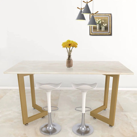 Heavy Duty Steel Table Legs For Diy Coffee Tables And Dining Desks Built Like A Tank Rust Resistant Furniture Supports in a modern dining setup.