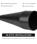 CV Boot Installation Tool Expander Cone For Easy Universal Fit, Smooth Plastic Construction, 110mm Bottom Diameter, Reusable