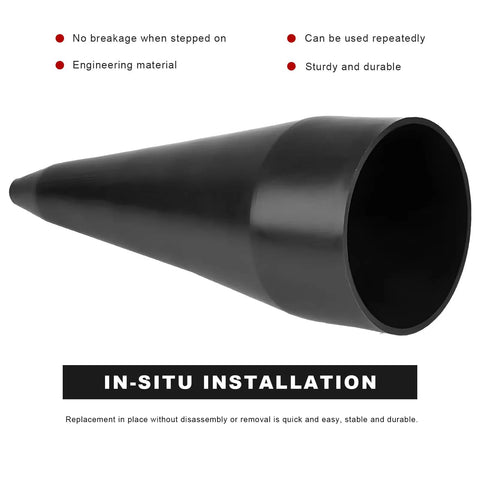 CV Boot Installation Tool Expander Cone For Easy Universal Fit, Smooth Plastic Construction, 110mm Bottom Diameter, Reusable