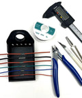 Soldering Wire Holder and Stand, A Handy Third Hand Alternative, with wires and tools, Compatible With Soldering Stations