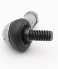 Heavy Hitter M10 To M18 90 Degree Rod End Bearing Male Steel Ball Joint Connector Right Hand Thread, close-up view.