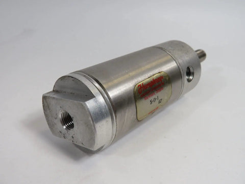 No Frills Heavy Hitter Pneumatic Cylinder With Two Inch Bore And Four Inch Stroke Featuring One Eighth Inch Fine Thread For Rock Solid Industrial Setup And Daily Job Site Work