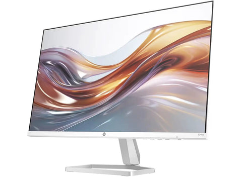 Side view of 24 Inch IPS FHD Monitor Workhorse With Built In Speakers Anti Glare Flicker Free 300 Nits HDMI And VGA No Vesa Mount Tilt Adjustable
