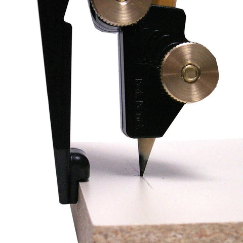 Accuscribe Pro Scribing Tool For Cabinets, Moldings, And Countertops With An Easy Grip, Keeps A Consistent Scribe Offset Every Time, Durable Polymer Build Five And Three Quarters Inches Long