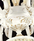 Modern Crystal Chandelier Pendant Light Fixture For Bedroom And Living Room Serving Major Home Vibes With Hassle Free Setup And That Flawless White Glow Upgrade detailed view of ornate white and gold design.