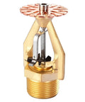 Fast Response Fire Sprinkler Head With 72 Degree Bulb Early Suppression Design And Quick Draw Dn25 Plug ready for installation.