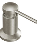 Deck Mounted Soap And Lotion Dispenser For Kitchen Sink In Spot Resistant Stainless Steel With Easy Lift Off Pump For Refills 18 Oz