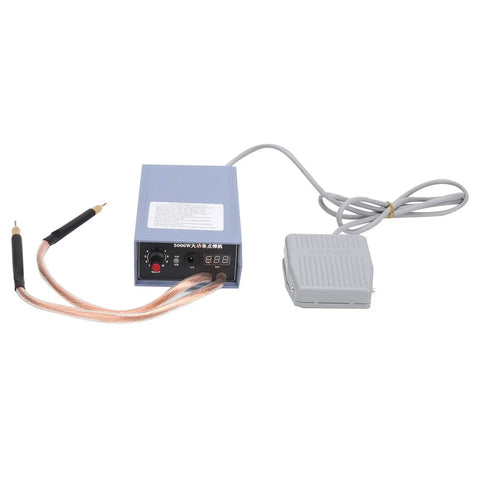 Rock Solid 5000W Spot Welding Machine With Foot Switch For Battery Assembly And Nickel Strip Jobs Up To Point Two Millimeters