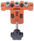 Versatile 3 In 1 Doweling Jig Kit With Auxiliary Punch Plate And Drilling Sleeve Aluminum 6061 Anodized Locator For Precision