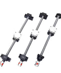 Awesome 16mm Ball Screw Kit With Double Nut Housing And Bk Bf12 End Supports Perfect For CNC Parts That Need Smooth Precision Movement And Reliable Performance In Any Machine Shop Setup, 750mm steel lead screw set