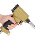 Pneumatic Decorative Nailer For Trim And Finish, Air Powered Thumbtack Pin Tool, Upholstery Nailer For Cloth And Leather, Model 1170