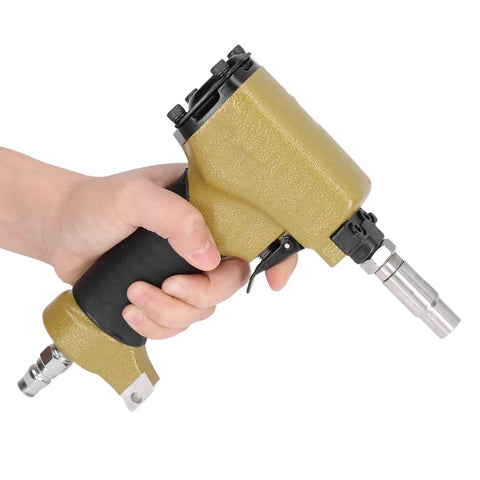 Pneumatic Decorative Nailer For Trim And Finish, Air Powered Thumbtack Pin Tool, Upholstery Nailer For Cloth And Leather, Model 1170