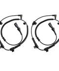 Beast Mode Front Abs Wheel Speed Sensor Pair For Ford F250 F350 Super Duty Truck 2005 Through 2010 4WD with wiring harness.