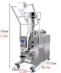 Heavy Duty Automatic Liquid Filling Machine Spot On Precision Pump No Drip Nozzle, stainless steel, for sauces and oils.