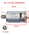 2 Pack RS12V390 12V High Speed Electric Motors For Kids Ride On Cars Replacement Drive Engines 20000 RPM
