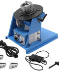 Smooth Sailing Rotary Welding Positioner 10kg With Snappy 0 To 90 Degrees Tilting And A Tough 180 Mm Turntable Plate features Chuck and speed control.