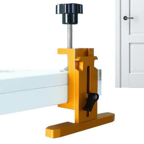 Cabinet Hinge Jig Door Mounting Guide With Adjustable Alignment Tool And Precision Measuring Scale For Pro Grade Kitchen Cabinet Installation
