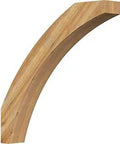 Rough Sawn Knee Brace In Western Red Cedar Handcrafted North American Wood 6 Inch Wide By 36 Inch Deep By 36 Inch High Thorton Style