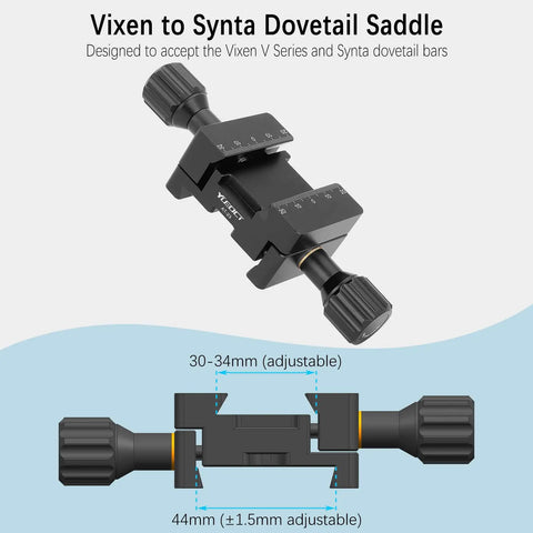 Vixen To Synta Dovetail Adapter For Telescope Gear Female To Female Dovetail Saddle Mount Base Attach Synta Dovetails