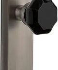 Arc Rosette With Lyon Knob Privacy In Vintage Brass Finish For Interior Doors Built Tough With Solid Forged Brass Pre Attached Knobs