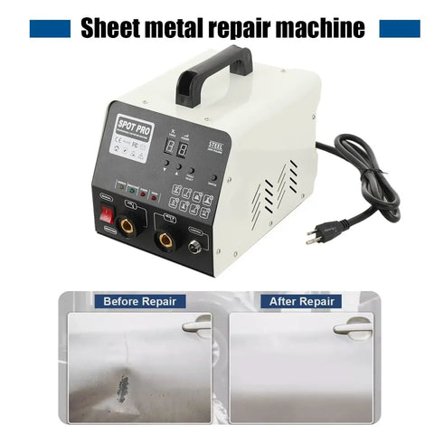 Spot Welder Dent Repair Kit For Auto Body 110V 3800A High Power Weld Tool With 6 Welding Modes 3000W Car And Truck Dent Puller Machine