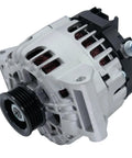 Side view of Plug And Play 12V 120A Alternator Fits Chevrolet Equinox 2010 2017 GMC Terrain 2010 2020 Buick Regal 2012 2015 2017 L4 CW With 5 Groove Pulley