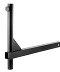 Trailer Hitch Umbrella Mount For Easy Tailgate Shade On The Go No Fuss Quick Install With Slide In Square Receiver in black