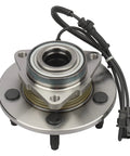 Front view of Front Left Or Right Wheel Hub And Bearing Assembly 515126 For Dodge Ram 1500 2009 2010 2011 With ABS Sensor 5 Lug