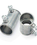 Durable Zinc Die Cast EMT Conduit Set Screw Connectors Half Inch Electrical Conduit Fittings Coupling Pack Of 30 For Easy Install In Gardens Factories And Parking Lots Weatherproof Construction For Long Lasting Use Across DIY Projects And Professional, 1/2 in zinc die-cast set screw connectors