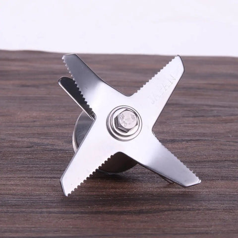 Sturdy Stainless Steel Blade And Bearing Kit For Soy Milk Maker Easy Install Durable Replacement Parts For Home Kitchen Safe Food Grade Compatible With Most Soy Milk Machines Simple Fit And Quick Cleaning, stainless steel X-blade with bearing