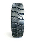 Heavy Duty 6.50-10 Forklift Tire 10 Ply Tube Type With Full Tube And Flap Insert, showcasing tread and thickness.