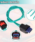 Dodge Exhaust Valve Actuator Connector Plug N Play Pigtail for Challenger Charger Chrysler 300 Heat Shrink Harness